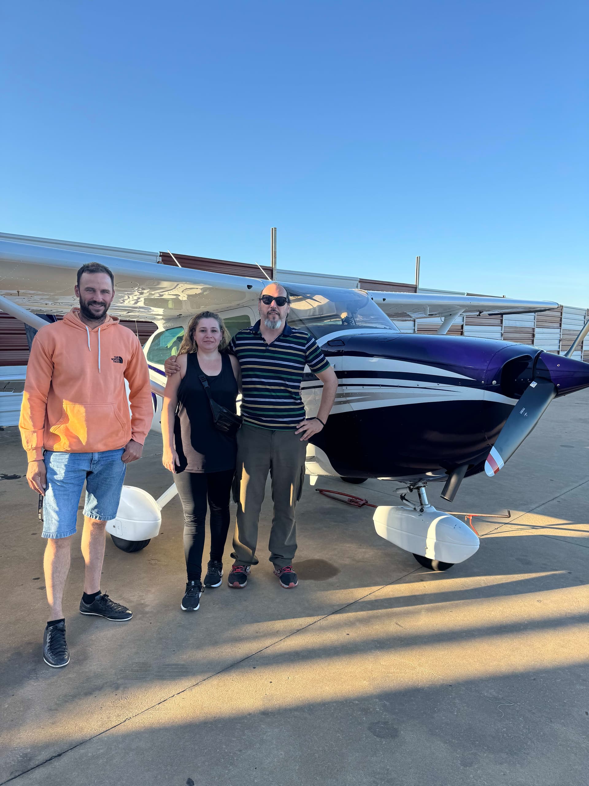 Seba, Vane y Gustavo